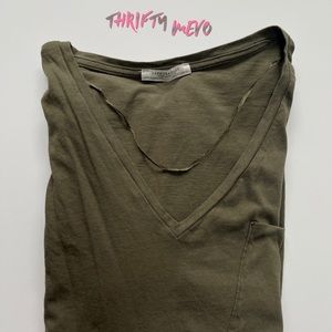 Army Green long sleeve shirt